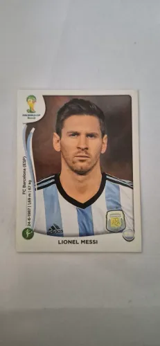 Figurinha Messi 2014