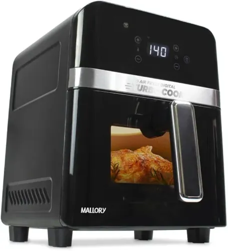 Air Fryer Mallory Turbocook Visor Em Vidro 6 Litros 220v (Nova, Nunca usada)