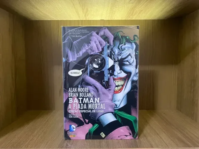 Batman A Piada Mortal | Edição de Luxo Capa Dura | Alan Moore | DC Panini | Batman