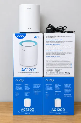 Vendo Roteador Cudy M1300 Wi-Fi Mesh Gigabit (Bivolt). LACRADO