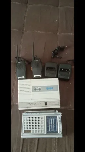 3 itens rádios 