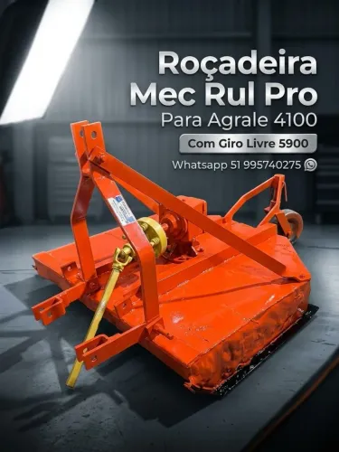 Roçadeira Mec rul pra trator Agrale