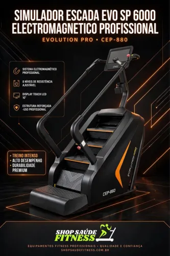 Simulador de escada eletromagnética PRO EVO SP6000