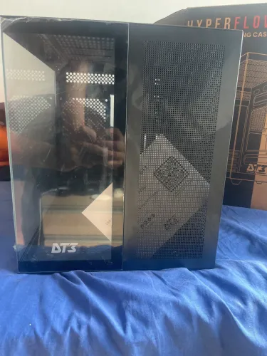 Gabinete Hiperflow Dt3- mini tower gaming case- NOVO