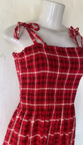 Vestido xadrez 