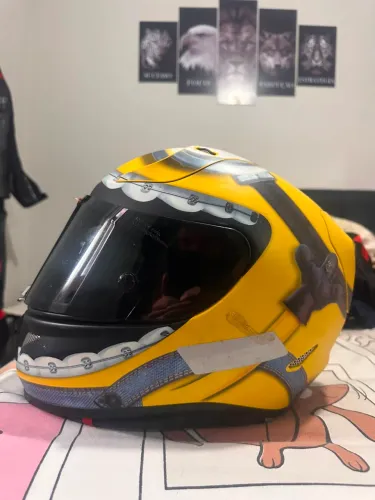 Capacete Hjc Rpha 11 Minions Coleção Exclusiva