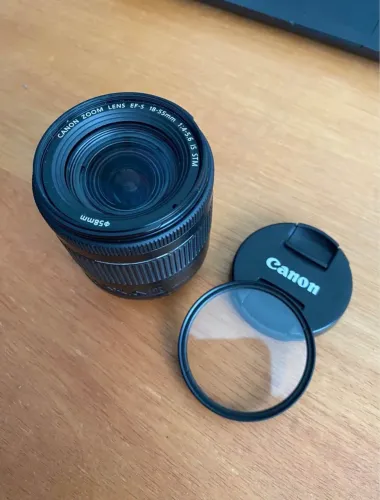 Lente Canon 18-55mm STM + Filtro UV