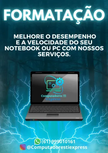 Formatação + Backup + Pacote Office Ativado