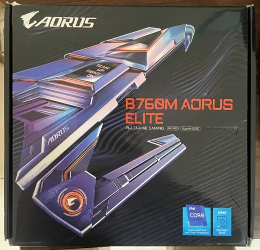 Placa mãe B760M AORUS ELITE; LGA 1700