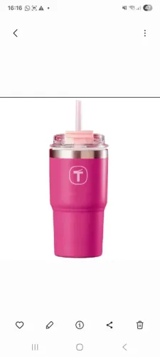 Copo térmico tupperware original 630ml