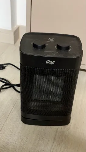 Aquecedor elétrico portátil Wap Cerâmico 3 em 1