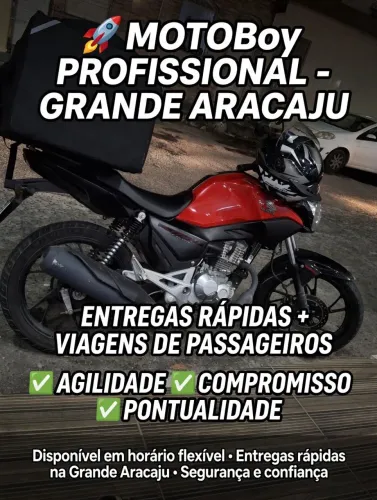 MOTOBOY DISPONÍVEL 