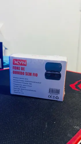 Fone De Ouvido Bluetooth Tws M10 F9 C/ Power Bank Tela Digital