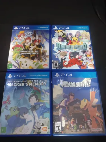 Combo Jogos Digimon PS4 