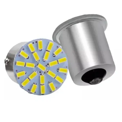 Par Lâmpada LED BA15S 1 Polo 23 LEDs Branca Ré Placa Teto