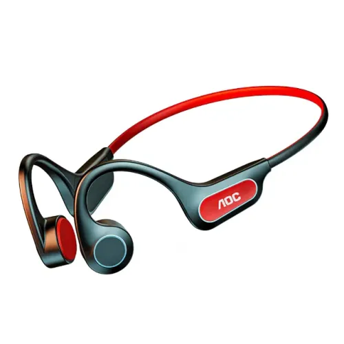 Fone de Ouvido Bluetooth 5.4 Condução Óssea IP56 Esportivo Open-Ear - AOC