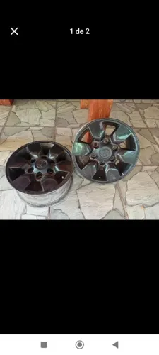 Roda liga leve 15 Original Hilux semi nova