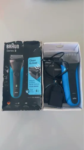 Barbeador elétrico Braun a prova d?água