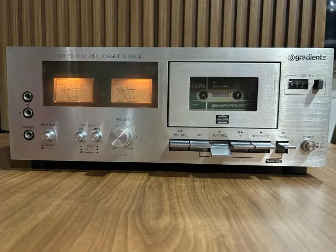 Tape Deck Gradiente CD 2500 (Leia o anúncio)