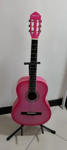 Violão semi-novo Rosa