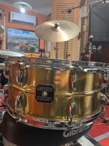Caixa Gretsch Legend Brass 14x6,5