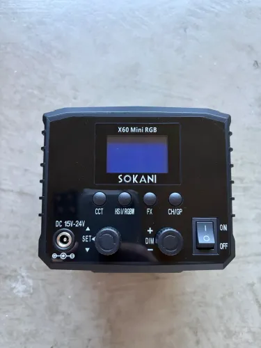 Iluminador LED Sokani X60 Mini RGB 60W - Luz Profissional Bowens