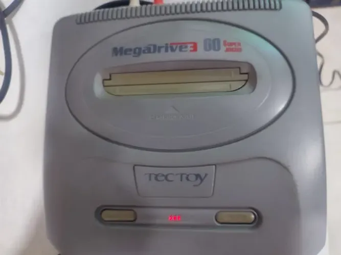 Super Mega Drive 3 com 60 jogos na memória entrada para Cartucho