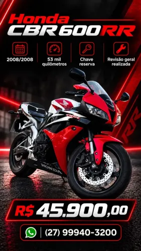 Honda CBR 600RR 2008/2008