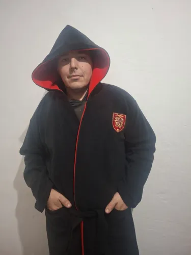 Roupão adulto harry potter Grifinória tm G 