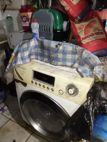 Maquina eletrolux digital - Retirada de peças