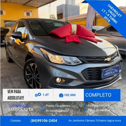 Chevrolet Cruze LT 1.4 16V Turbo Flex 4P Aut. 2018