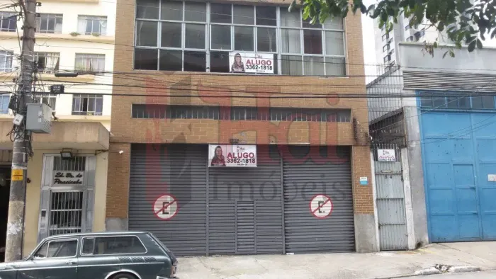 Locação de Loja e Sobreloja comercial, na Santa Cecília zona Central de São Paulo.