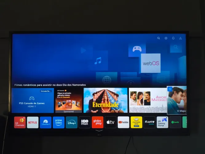 TV LG 50 4K Smart TV - HDR + Magic Remote - Ótimo Estado