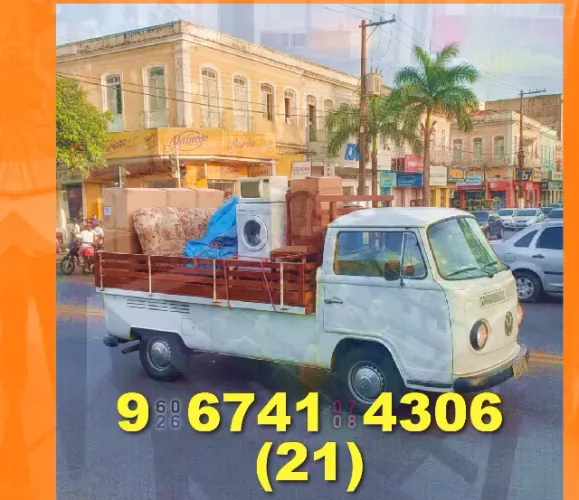Frete para Jardim América, Méier, Madureira e outros bairros! Agende já!