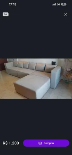 Sofás de canto direto de fábrica
