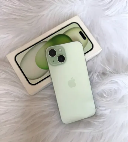iPhone 15 verde 128gb 06 meses de garantia 