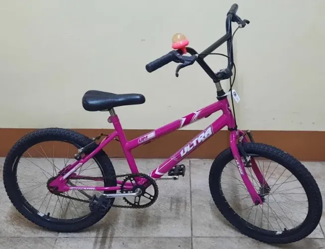 Bicicleta Aro 20 Ultra Bikes Menina Freios V-Brake