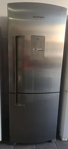 Refrigerador em inox Brastemp Ative Invese com Garantia