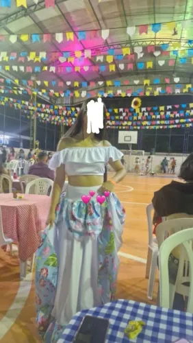 Vendo saia e top de carimbó
