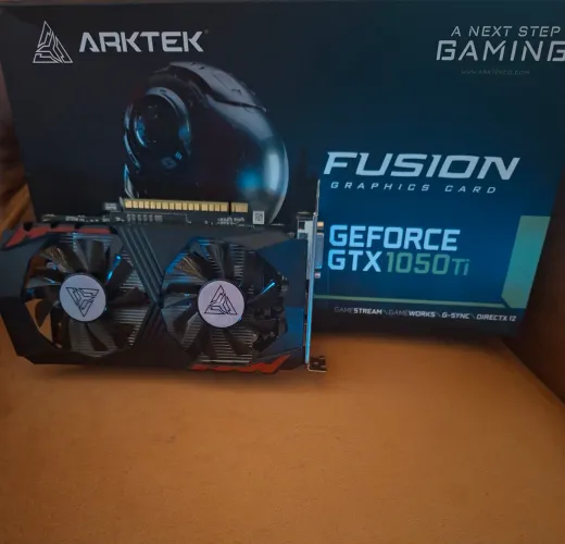 Placa de vídeo Arktek Nvidia Geforce GTX1050Ti 4gb Ddr5 Gamer