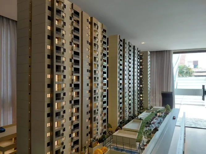 Apartamento à venda, 2 quartos, 1 suíte, 1 vaga, Bessa - João Pessoa/PB
