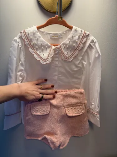 Conjunto infantil menina marca Milon