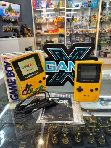 Console Game Boy Color - Dandelion Amarelo Original Seminovo