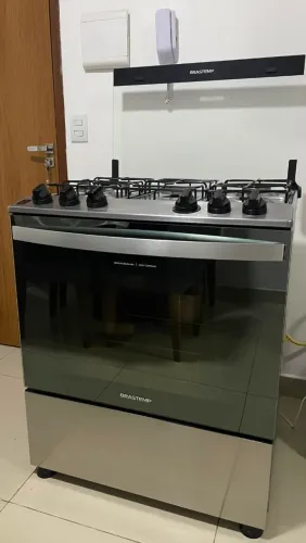 Fogão Brastemp de 5 bocas