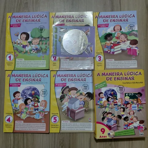 Coleção A Maneira Lúdica de Ensinar - Livros de alfabetização