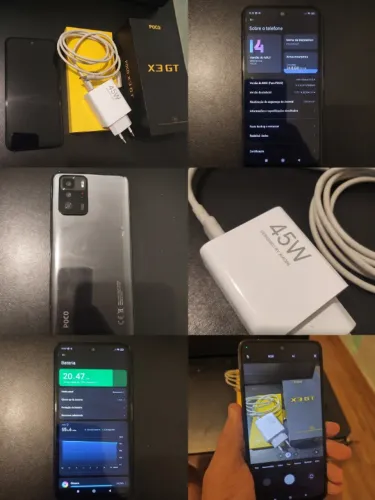 POCO X3 GT 8GB RAM / 128GB Completo e Conservado