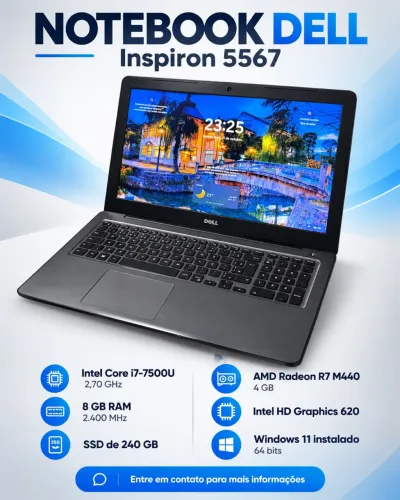 Notebook Dell i7