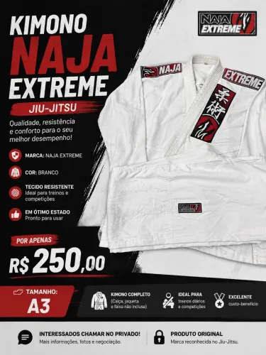 KIMONO NAJA EXTREME - JIU-JITSU
