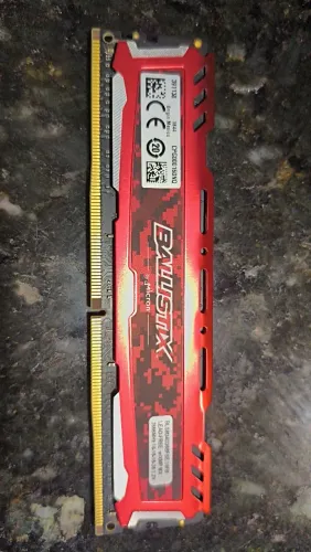 Memória 8gb ballistx ddr4