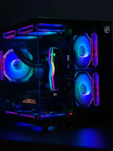PC GAMER TOP i5 11600K + WATER COOLER + 6 FANS RGB | Monitor 27" 144Hz